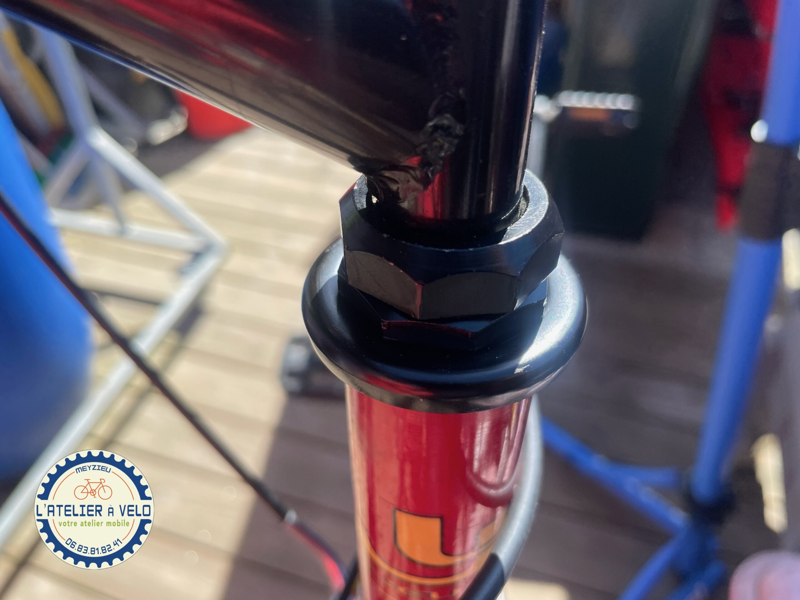 Velo lejeune rouge online
